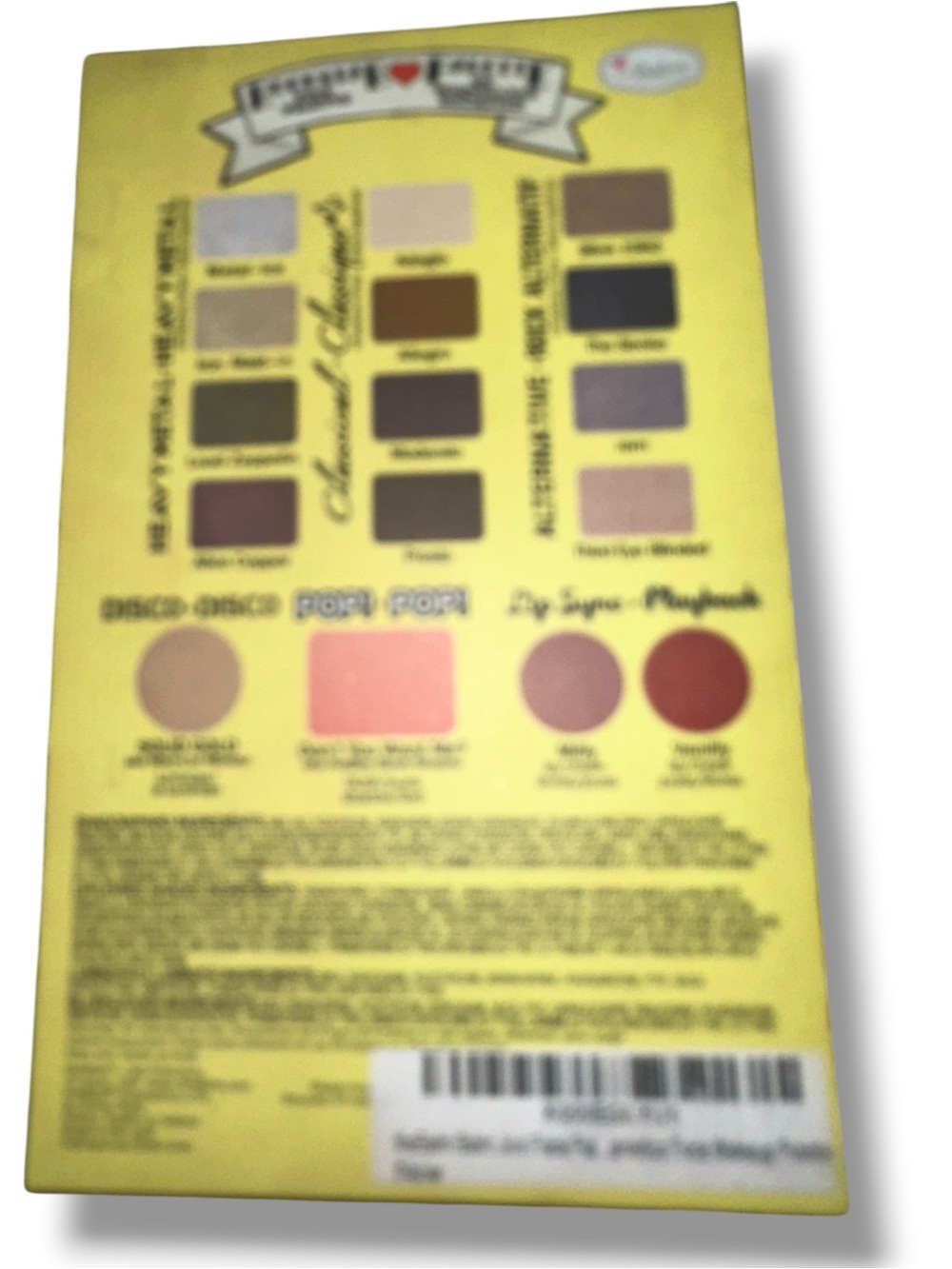 theBalm Balm Jovi Rockstar Face Palette NIB FULL FACE KIT TRAVEL ALL IN ONE - Picture 2 of 2